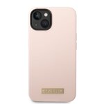 iPhone 13 Pro Guess - 281 - SILICONE LOGO MAGSAFE - pink 