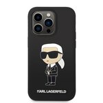 iPhone 15 Pro Max Karl Lagerfeld - LIQUID SILICONE IKONIC - 052 
