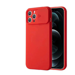 Redmi 10 Slider Case - piros 