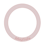- MagSafe mágnesgyűrű szilikon bevonattal - púder 