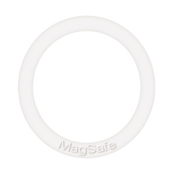 - MagSafe mágnesgyűrű szilikon bevonattal - fehér
