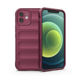 iPhone 14+ Pastel Armor - burgundi 