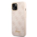 iPhone 14 Guess - 324 - METAL CAMERA OUTLINE - pink