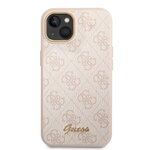 iPhone 14 Guess - 324 - METAL CAMERA OUTLINE - pink 