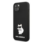 iPhone 13 Choupette -  LIQUID SILICONE - fekete