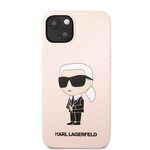 iPhone 13 Karl Lagerfeld Ikonik - LIQUID SILICONE - pink - 203 