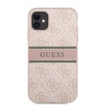 iPhone 11 Guess - PRINTED STRIPE - rózsaszín - 528 