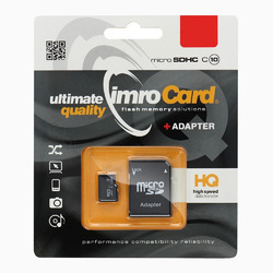 Imro   8 GB micro SD memóriakártya + átalakító