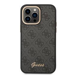 iPhone 14 Pro Max Guess - 232 - METAL CAMERA OUTLINE - fekete