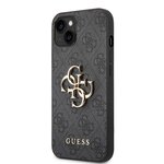 iPhone 12 / 12 Pro Guess - 576 - METAL LOGO - fekete