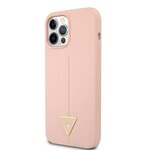 iPhone 11 Guess - 146 - SILICONE LINE TRIANGLE - pink