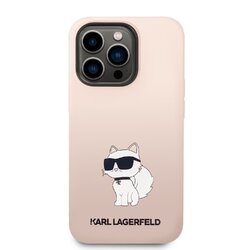 iPhone 13 Pro Max Choupette - LIQUID SILICONE - pink - 340
