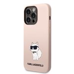 iPhone 14 Choupette - LIQUID SILICONE - pink - 688