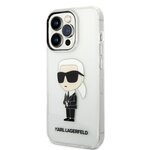 iPhone 14 Pro Karl Lagerfeld Ikonik - TRANSPARENT -  104
