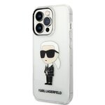 iPhone 14+ Karl Lagerfeld Ikonik - TRANSPARENT -  098