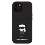 iPhone 15 Karl Lagerfeld - GLITTER METAL IKONIC - 390 
