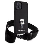 iPhone 15 Karl Lagerfeld - SAFFIANO CROSSBODY IKONIC - 815 