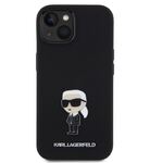 iPhone 15 Karl Lagerfeld - LIQUID SILICONE METAL IKONIC - 994 