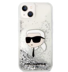 iPhone 15 Karl Lagerfeld - LIQUID GLITTER KARL HEAD - 304