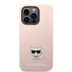 iPhone 14 Pro Choupette - LIQUID SILICONE IKONIC - pink - 658 