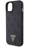 iPhone 15+ Guess - 252 - STRASS TRIANGLE METAL LOGO - fek 