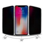 Samsung A35 / A55 Privacy 5D üvegfólia 