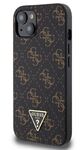 iPhone 15 Pro Max Guess - 797 - LEATHER TRIANGLE METAL LOGO -fe 