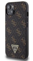 iPhone 15 Pro Max Guess - 797 - LEATHER TRIANGLE METAL LOGO -fe