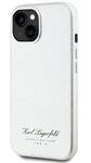 iPhone 15 Karl Lagerfeld - GRAINED PU HOTEL - 562 - ezüst 