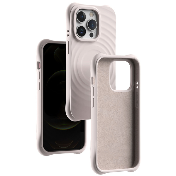 PASTEL WAVE MAGSAFE iPhone 13 / 14 - rózsaszín