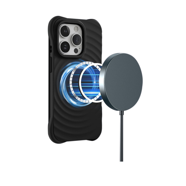 PASTEL WAVE MAGSAFE iPhone 13 Mini - fekete