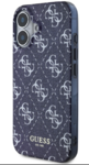iPhone 16 Guess - 307 - IML Denim Effect Magsafe - sötétkék