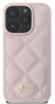 iPhone 16 Pro Guess - 105 - PU LEATHER QUILTED - pink 