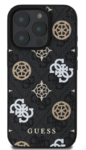 iPhone 16 Pro Guess - 924 - PU PEONY MAGSAFE - fekete 