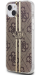 iPhone 15 Guess - 826 - IML 4G GOLD STRIPE - barna 