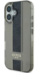 iPhone 16 Pro Guess - 229 - IML MIDDLE STRIPE - fekete 