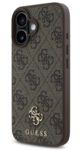 iPhone 16 Pro Guess - 684 - SMALL METAL LOGO MAGSAFE - barna 