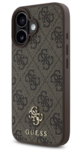 iPhone 16 Pro Max Guess - 691 - SMALL METAL LOGO MAGSAFE - barna 