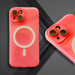 LARTE SHINY MAGSAFE iPhone 16 - neon pink