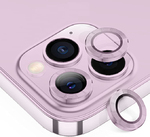 iPhone 16 / 16+ metal kamera lencse üvegfólia - lila 