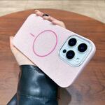 LARTE GLITTER MAGSAFE iPhone 16 - rózsaszín 