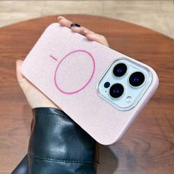 LARTE GLITTER MAGSAFE iPhone 16+ - rózsaszín