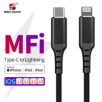 MFI C - lightning töltőkábel