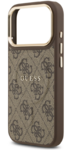iPhone 17 Pro Guess - 216 - PU LEATHER GOLD FRAME MAGSAFE - barn 