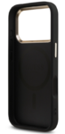 iPhone 17 Pro Guess - 977 - PU LEATHER STRASS TRIANGLE MAGSAFE -