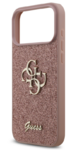 iPhone 17 Pro Max Guess - 076 - PU FIXED GLITTER METAL LOGO - pi 