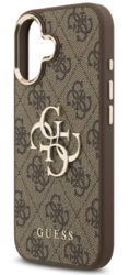 iPhone 17 Air Guess - 929 - PU LEATHER METAL LOGO GOLD FRAME- ba