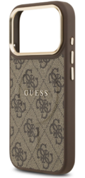 iPhone 17 Air Guess - 209 - PU LEATHER GOLD FRAME MAGSAFE - barn