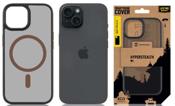 HYPERSTEALTH 2.0 iPhone 15 - black / moucha moose