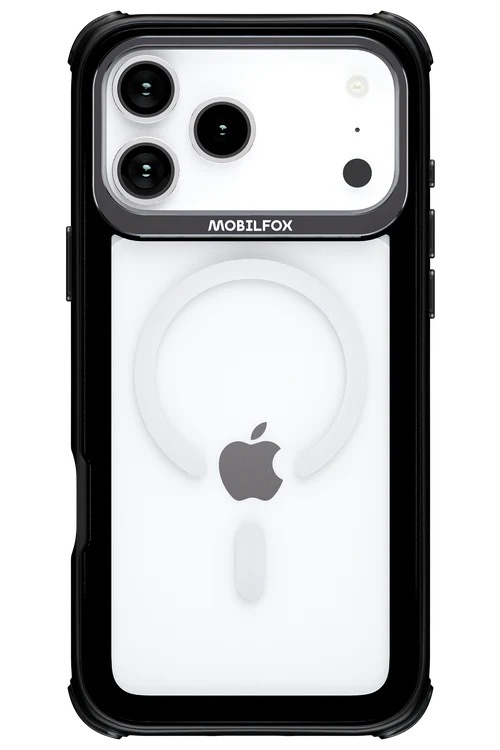 Mobilfox ProShock MGS Black-Clear IP17 Pro Max tok
